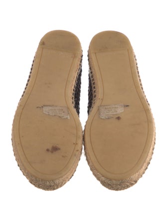 Tory Burch Leather Espadrilles