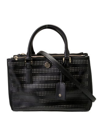 Tory Burch Saffiano Leather Top Handle Bag