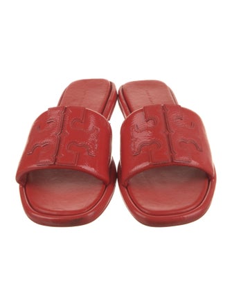 Tory Burch Patent Leather Slides