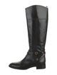 Tory Burch Leather Riding Boots
