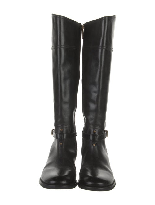 Tory Burch Leather Riding Boots