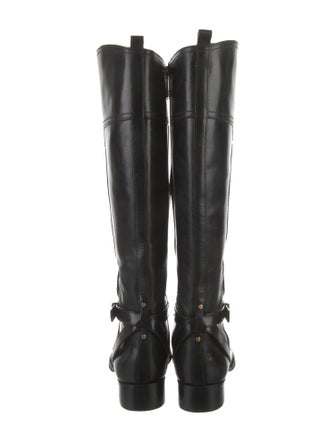 Tory Burch Leather Riding Boots