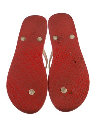 Tory Burch Rubber Printed Flip Flops