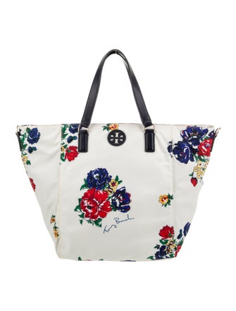 Tory Burch Nylon Top Handle Bag