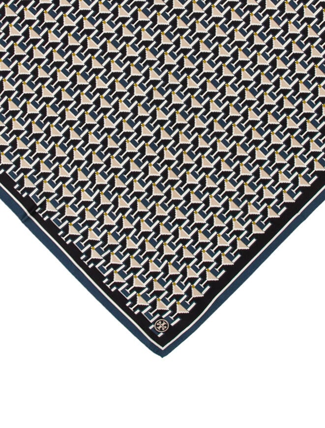 Tory Burch Silk Printed Scarf