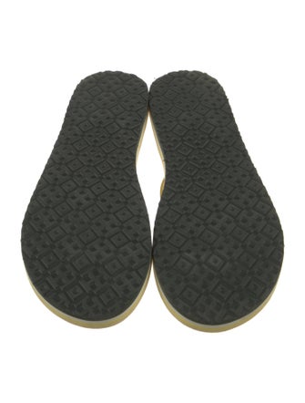 Tory Burch Signature Logo Rubber Flip Flops