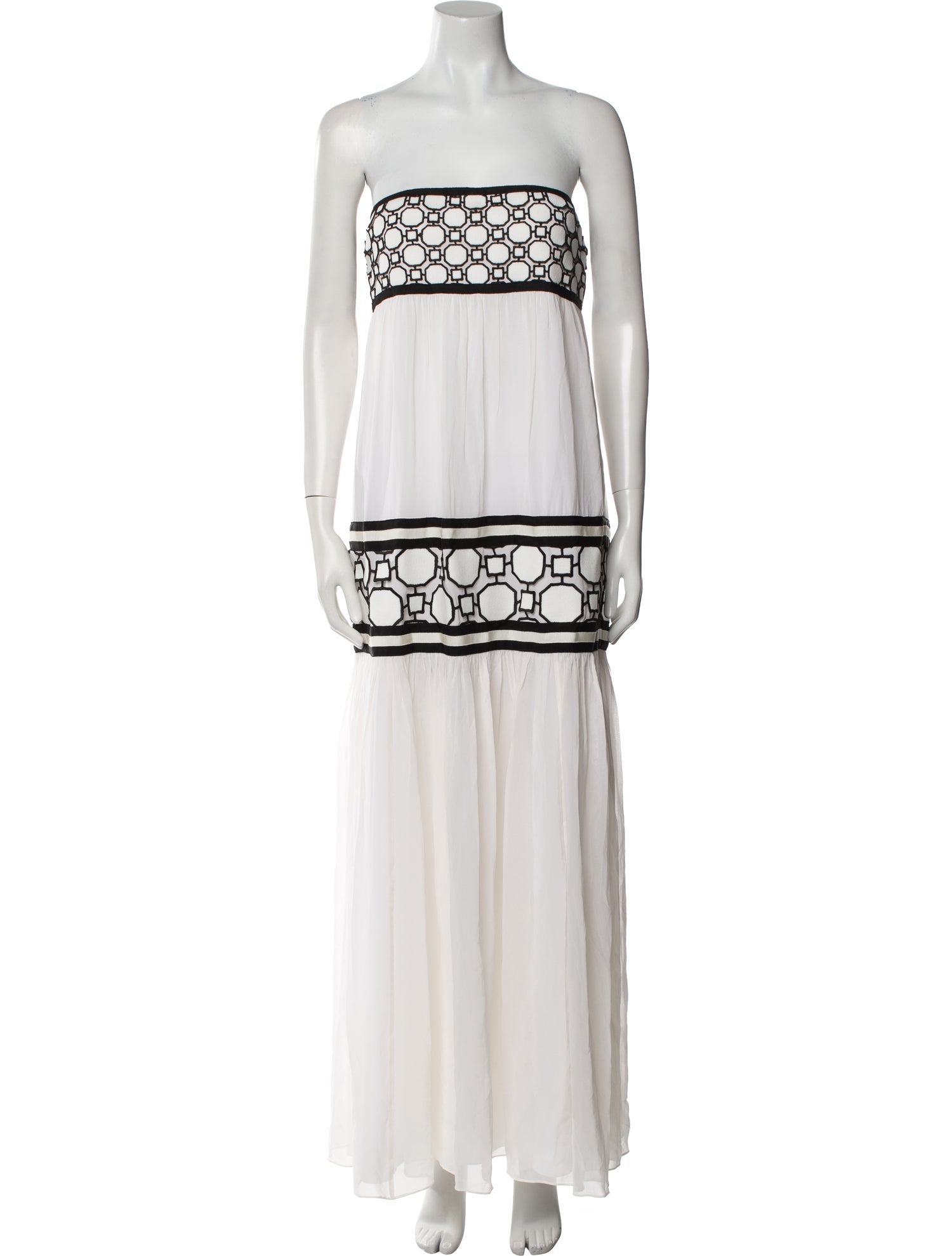 Tory Burch Silk Long Dress w/ Tags