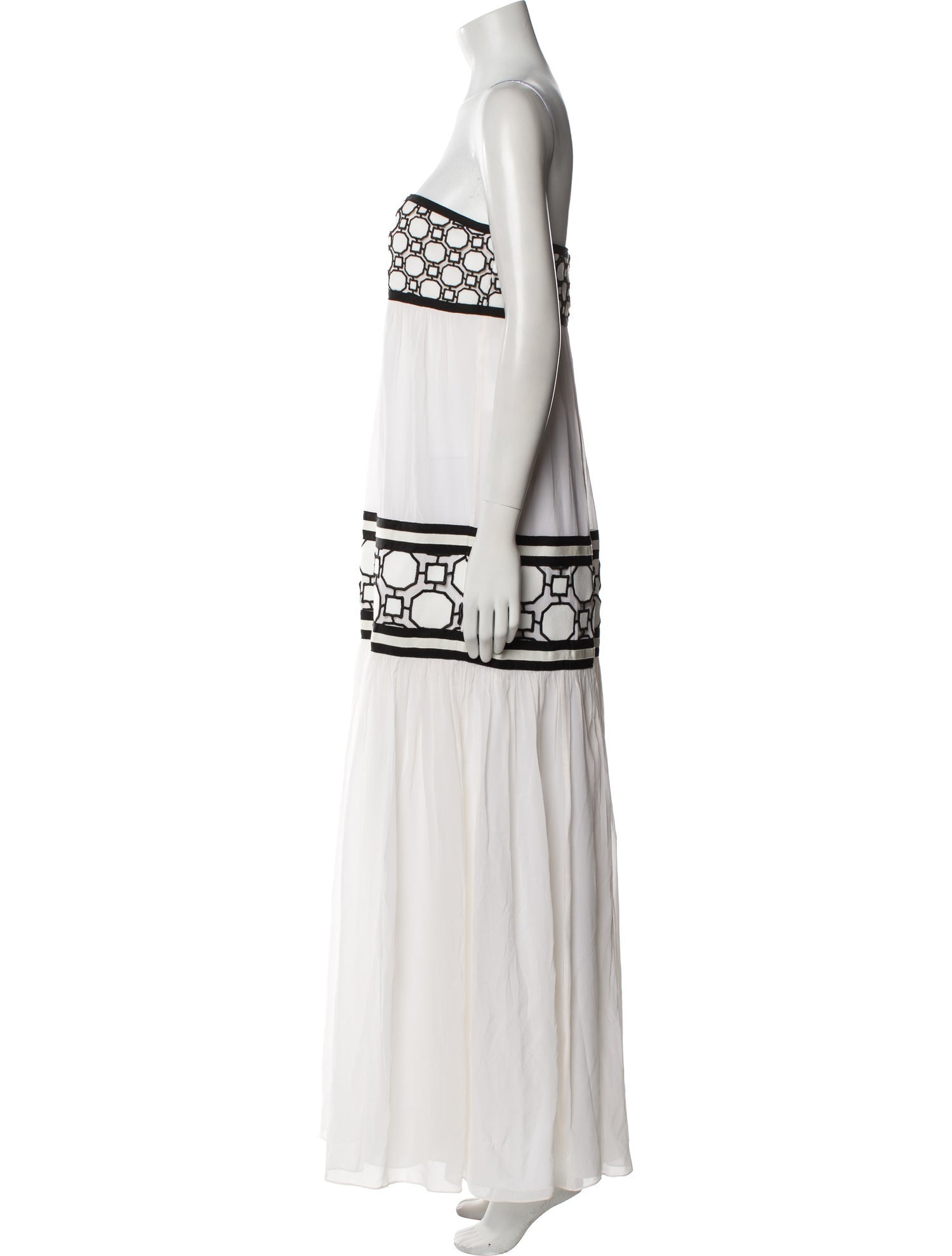 Tory Burch Silk Long Dress w/ Tags