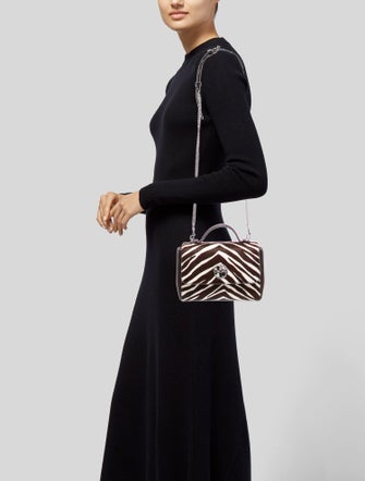 Tory Burch Ponyhair Top Handle Bag