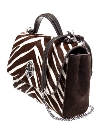 Tory Burch Ponyhair Top Handle Bag