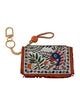 Tory Burch Leather Printed Wristlet