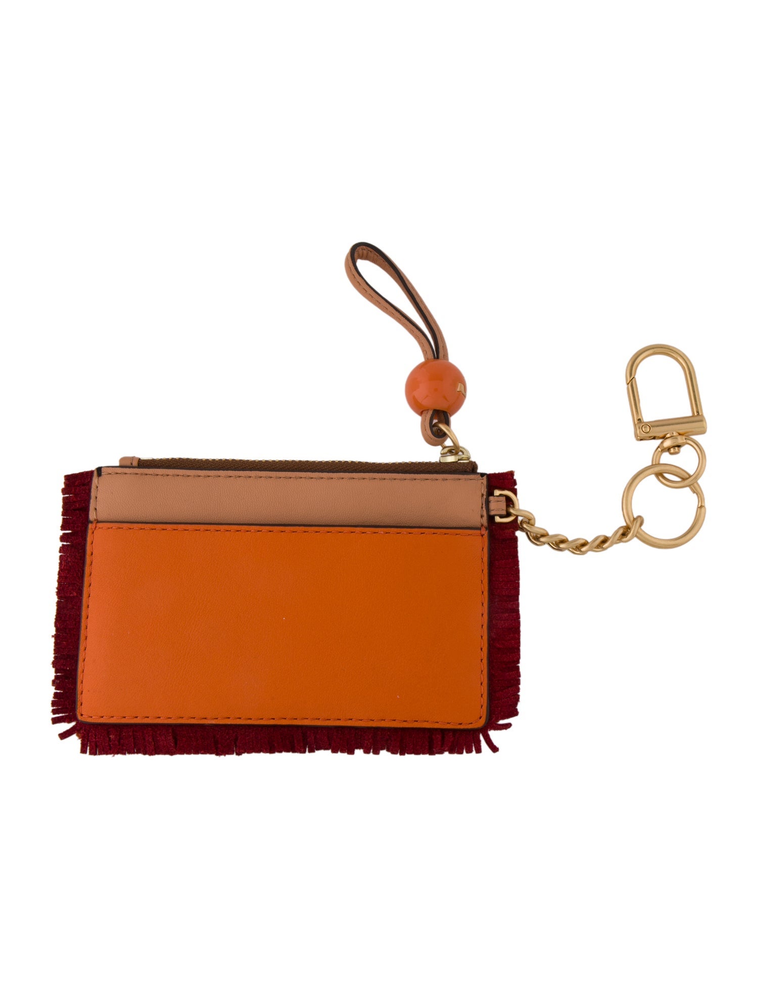 Tory Burch Leather Printed Wristlet