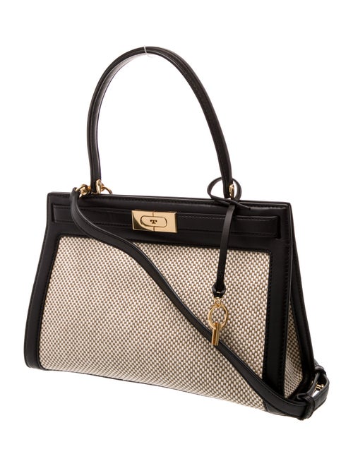 Tory Burch Canvas Top Handle Bag