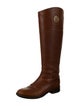 Tory Burch Leather Riding Boots
