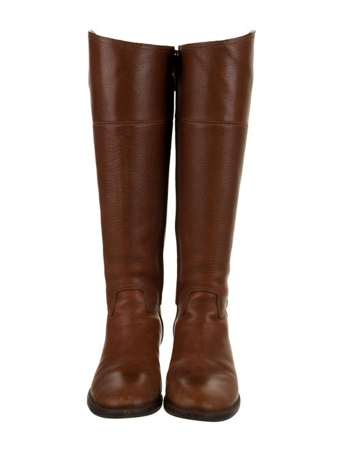 Tory Burch Leather Riding Boots