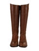 Tory Burch Leather Riding Boots