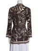 Tory Burch Printed V-Neck Tunic