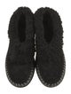 Tory Burch Suede Fur Trim Flats