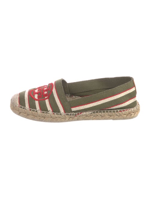 Tory Burch Canvas Striped Espadrilles