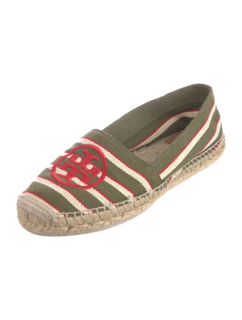 Tory Burch Canvas Striped Espadrilles