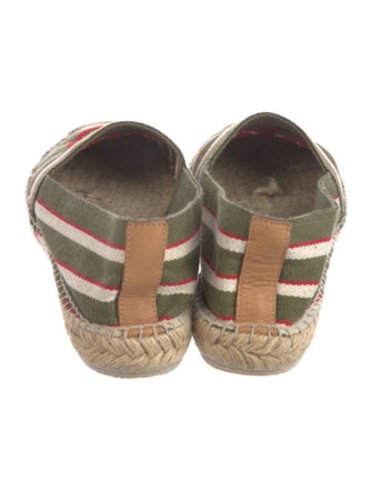Tory Burch Canvas Striped Espadrilles