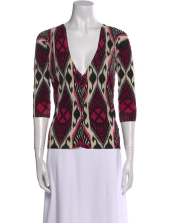 Tory Burch Wool Printed Sweater