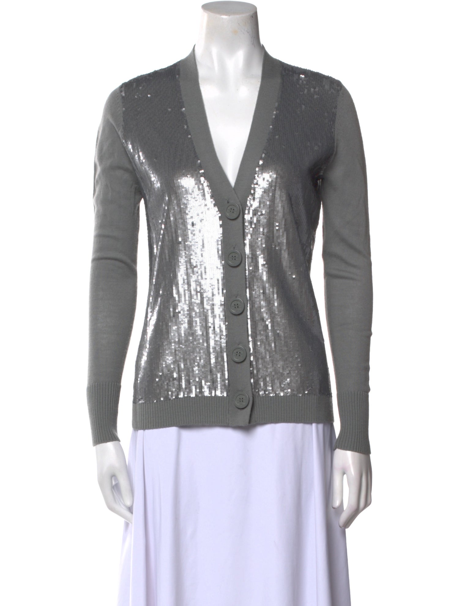 Tory Burch Wool V-Neck Sweater w/ Tags