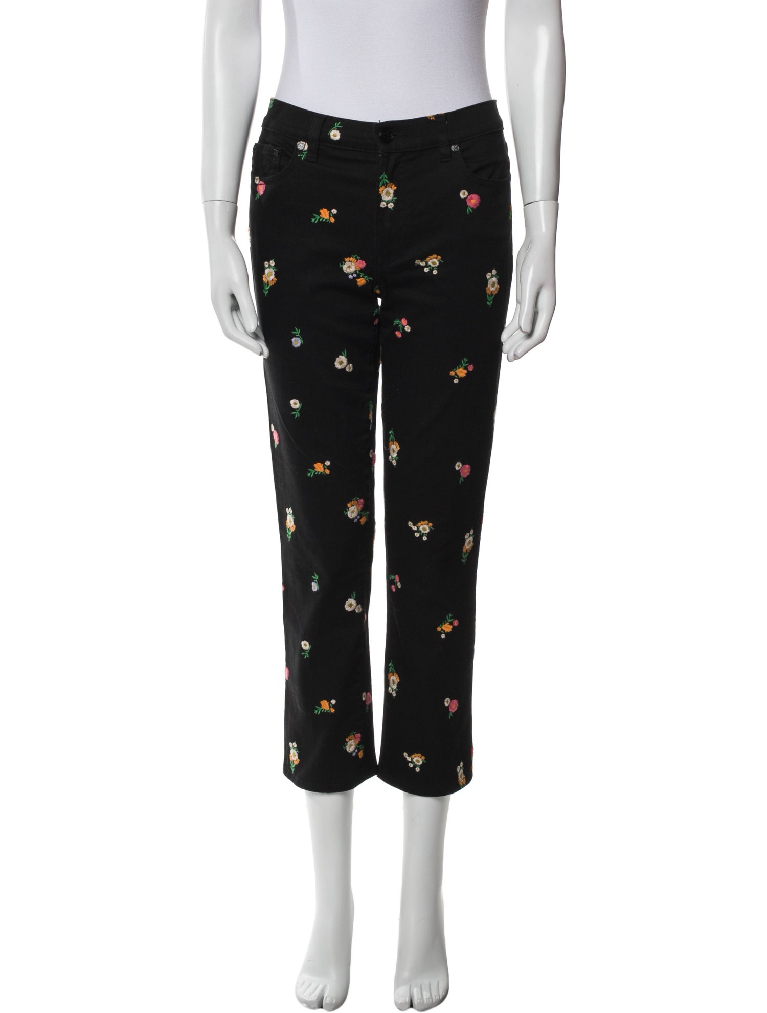 Tory Burch Printed Wide Leg Pants