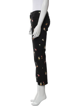 Tory Burch Printed Wide Leg Pants
