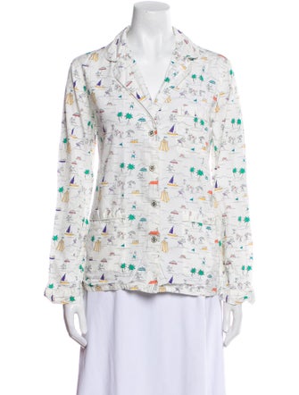Tory Burch Printed Pajamas