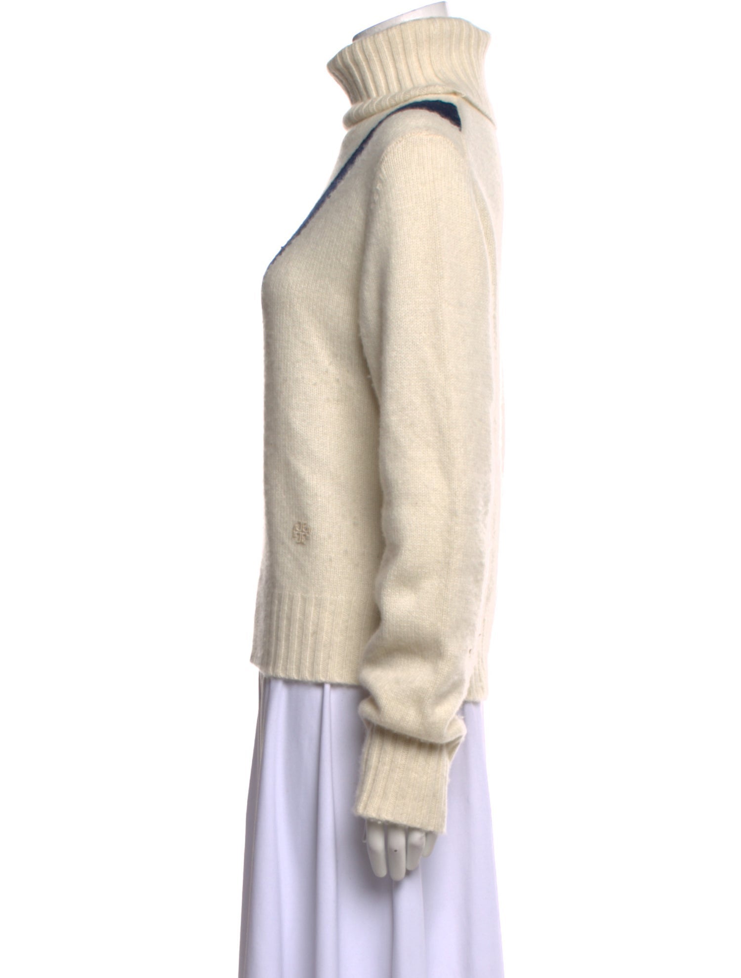 Tory Sport Cashmere Striped Sweater