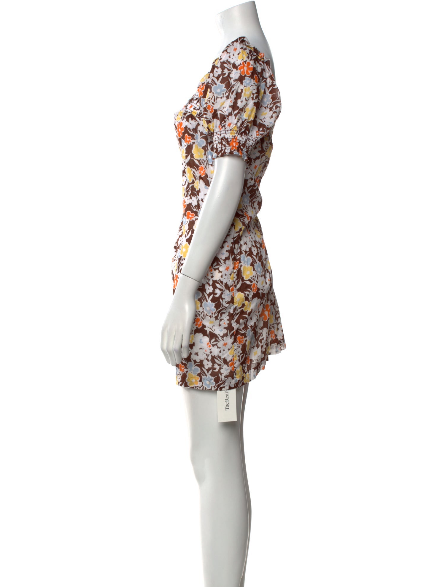 Tory Burch Floral Print Mini Dress