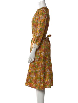 Tory Burch Silk Midi Length Dress