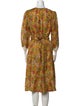 Tory Burch Silk Midi Length Dress
