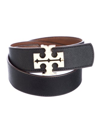 Tory Burch Reversible Saffiano Leather Belt
