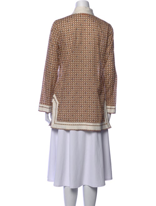 Tory Burch Printed V-Neck Tunic