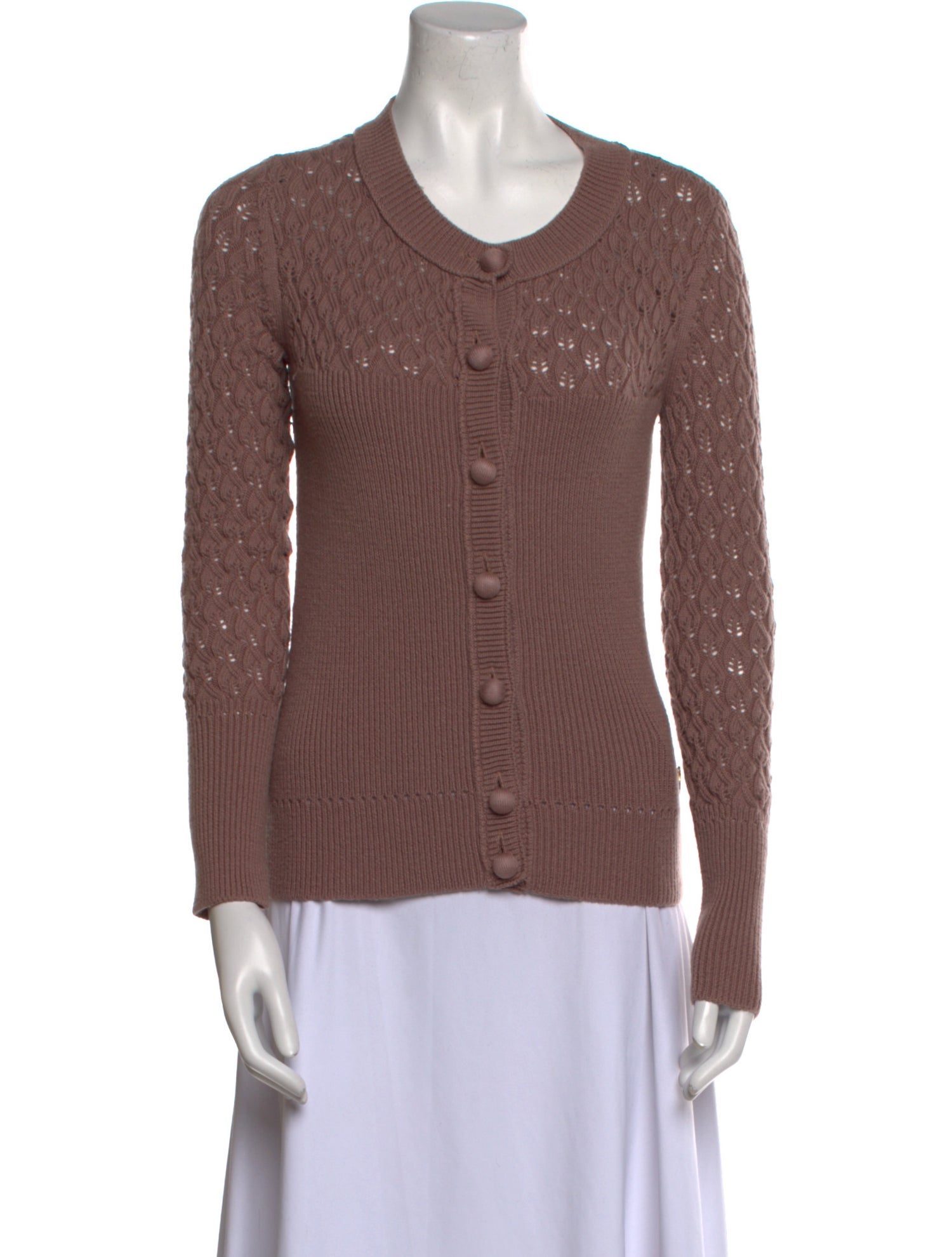 Tory Burch Wool Scoop Neck Sweater