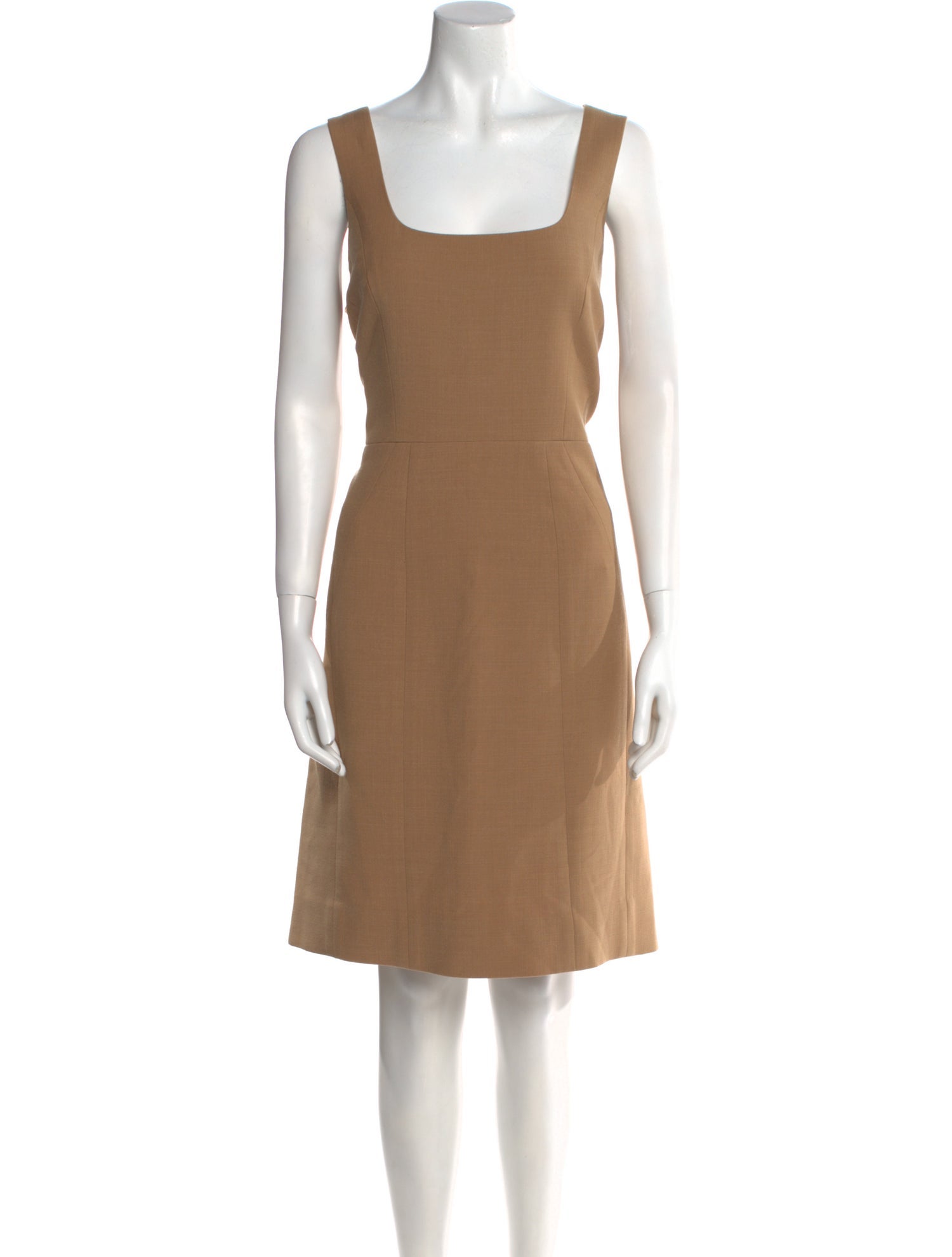Tory Burch Square Neckline Knee-Length Dress