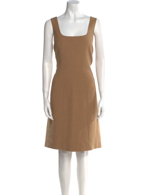 Tory Burch Square Neckline Knee-Length Dress