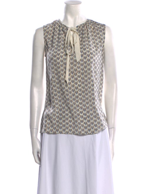 Tory Burch Silk Printed Tunic