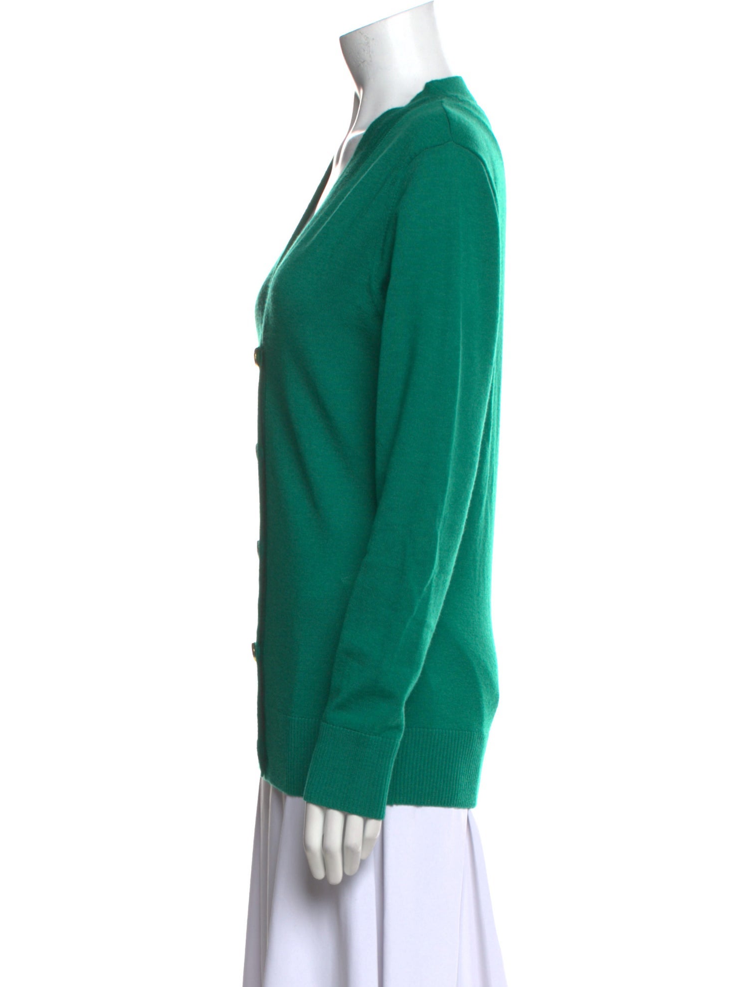 Tory Burch Merino Wool V-Neck Sweater