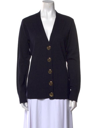 Tory Burch Wool V-Neck Sweater