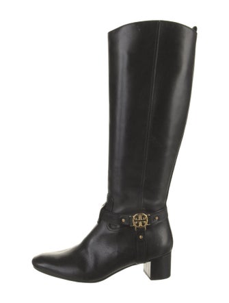 Tory Burch Leather Riding Boots