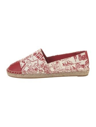 Tory Burch Canvas Floral Print Espadrilles
