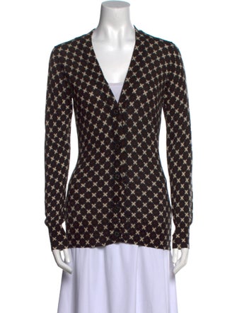 Tory Burch Merino Wool Printed Tunic