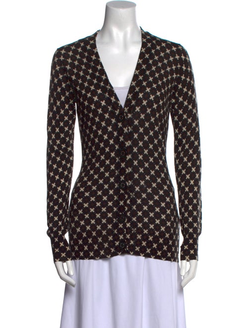 Tory Burch Merino Wool Printed Tunic