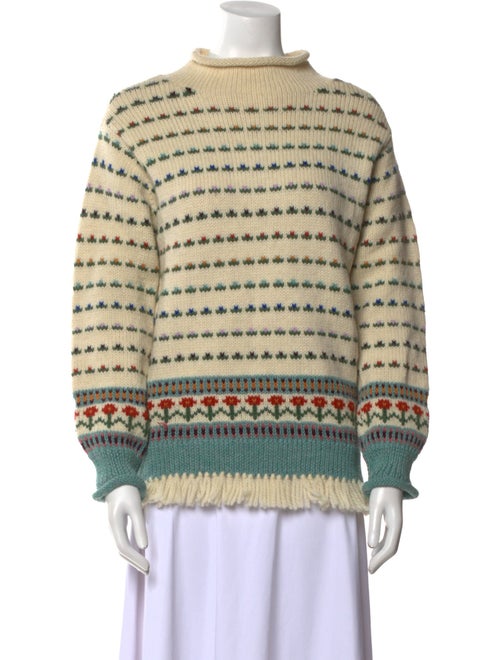 Tory Burch Wool Striped Sweater