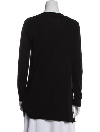 Tory Burch Merino Wool Open Front Sweater