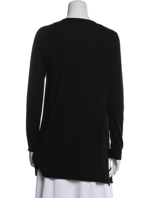 Tory Burch Merino Wool Open Front Sweater