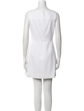 Tory Burch Square Neckline Mini Dress